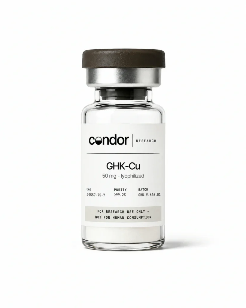 What Is GHK-Cu? The Blue-Green Tripeptide Pulled From Human Blood