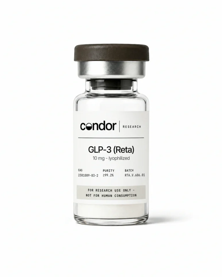 Retatrutide 10 mg — research-use-only vial | Condor Research