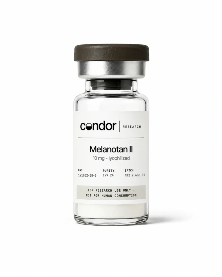 Melanotan II 10 mg — research-use-only vial | Condor Research