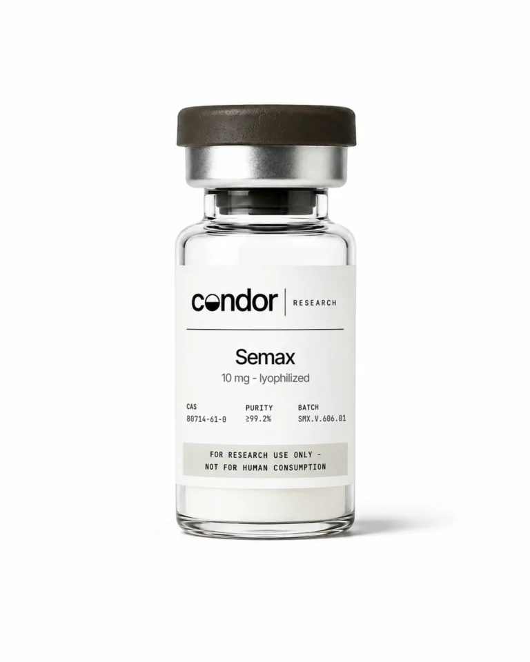 Semax 10 mg — research-use-only vial | Condor Research