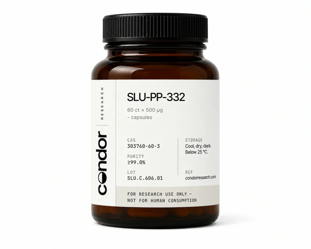 What Is SLU-PP-332? The &ldquo;Exercise Mimetic&rdquo; That Tells Muscle It Just Ran &mdash; in Mice