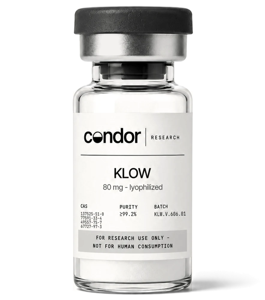 KLOW (GHK-Cu + BPC-157 + TB-500 + KPV)